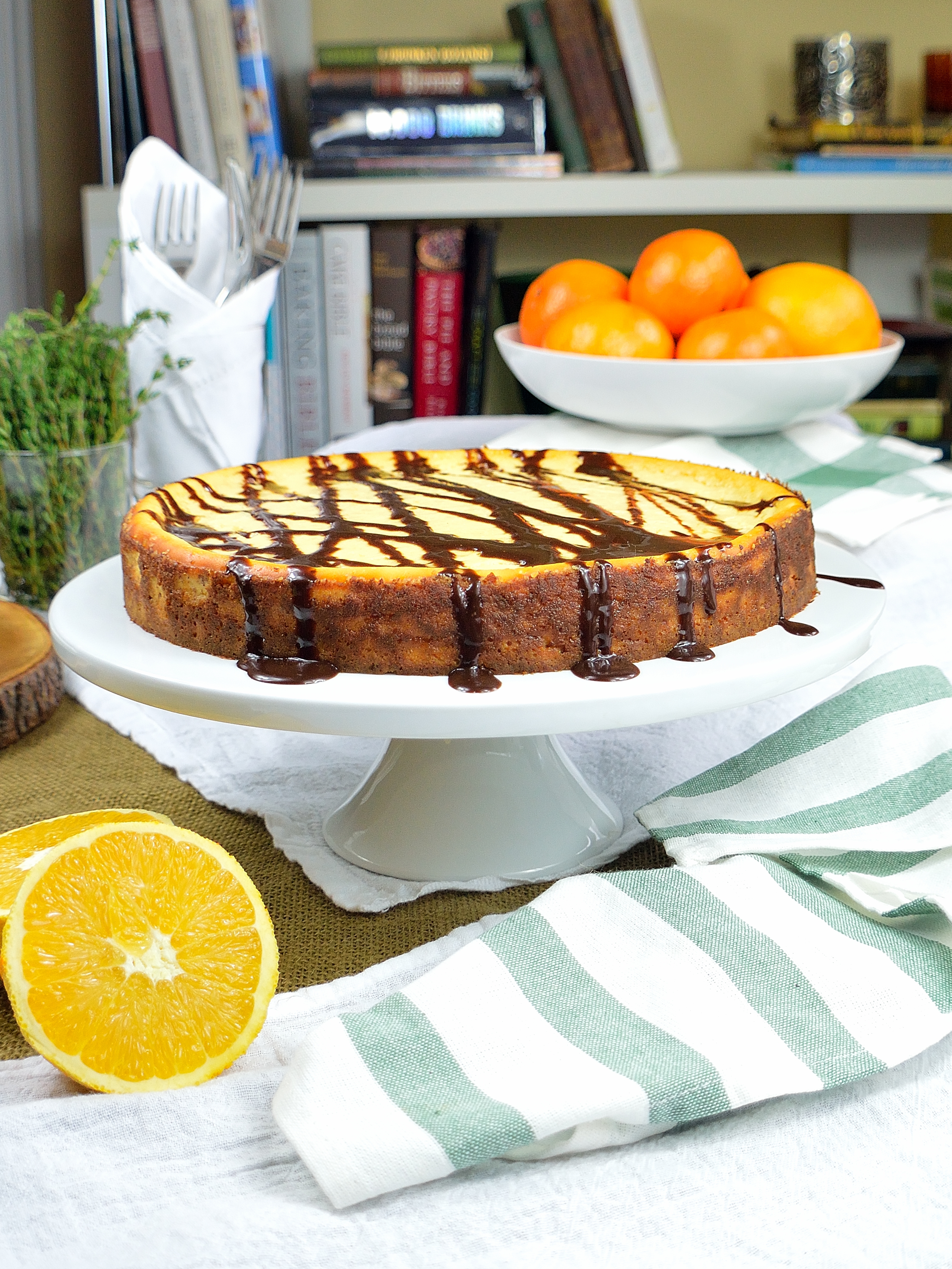 A Sicilian Inspired Christmas — Part II: Orange Ricotta Cheesecake – I ...